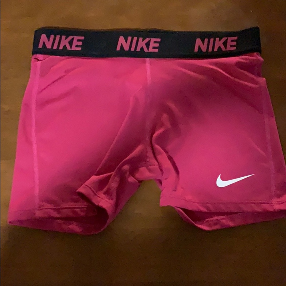 DRI- FIT NIKE spandex pink shorts